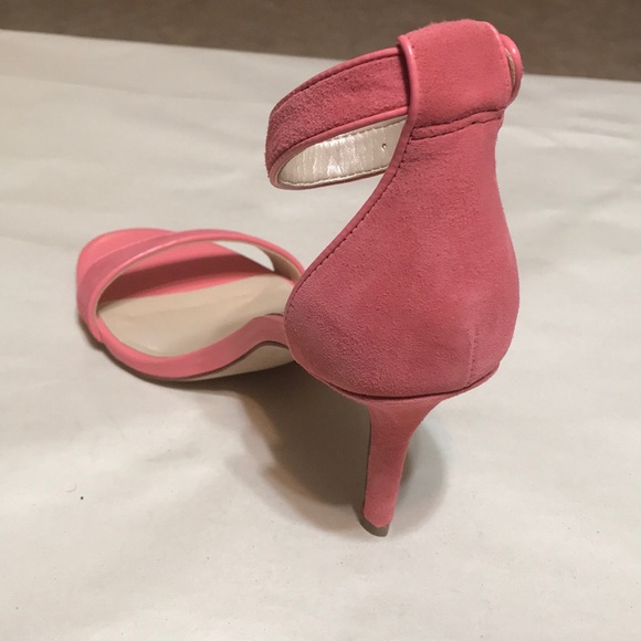 Two-Piece Suede Heels - Picture 3 of 5